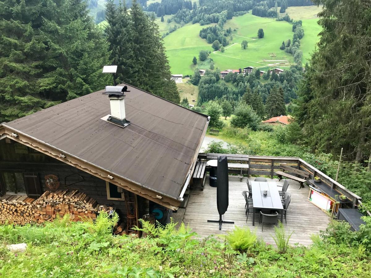 Wasserfallhuette Saalbach Exterior foto